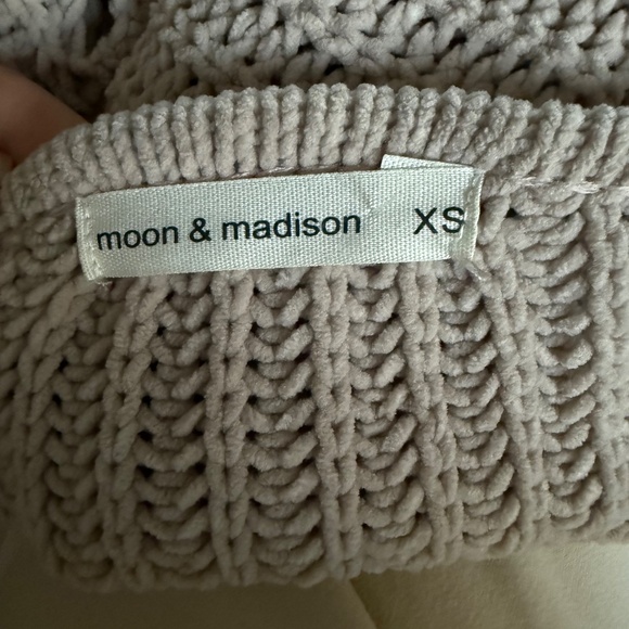 Anthropologie | Moon + Madison Open Knit Sweater | Size XS - Picture 6 of 6
